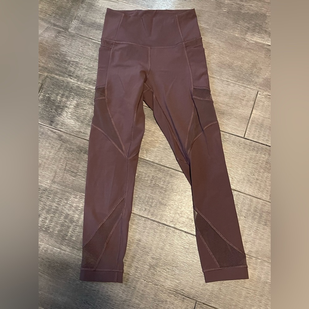 Lululemon Brown Ankle Leggings size 4